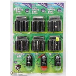 POOPY SAC DISPENSERS AND REFILLS