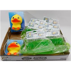 FLAT OF BATHROOM ACCESSORIES