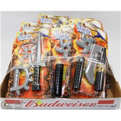 FLAT OF SUPER NINJA PLAY SETS