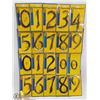 Image 1 : BUNDLE OF ASSORTED HOUSE NUMBERS