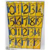 Image 1 : BUNDLE OF ASSORTED HOUSE NUMBERS