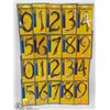 Image 1 : BUNDLE OF ASSORTED HOUSE NUMBERS