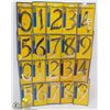 Image 1 : BUNDLE OF ASSORTED HOUSE NUMBERS