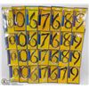 Image 1 : BUNDLE OF ASSORTED HOUSE NUMBERS