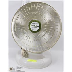 PRESTO HEATER DISH W/FOOT LIGHT,