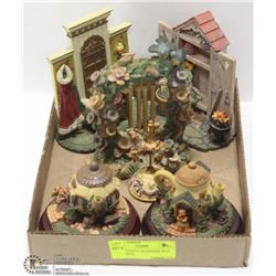 COLLECTION OF WOODMERE WAY ORNAMENTS