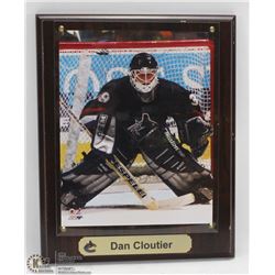 HOCKEY DAN CLOUTIER PLAQUE