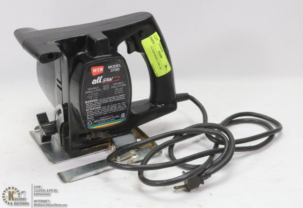 WEN ALL SAW MODEL 3700 ( JIG SAW )