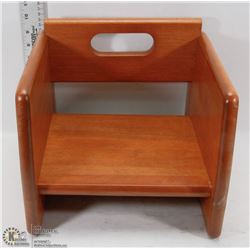 NEW TABLECRAFT WALNUT BOOSTER SEAT