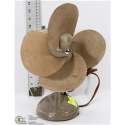 VINTAGE SAMSON SAFE-FLEX OSCILLATING FAN.