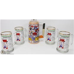 SET OF 4 WAYNE GRETZKY 1981