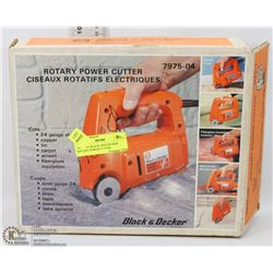 VINTAGE BLACK AND DECKER ROTARY POWER CUTTER