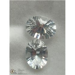 GENUINE WHITE TOPAZ (APP 2CT) GEMSTONES