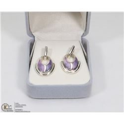 SILVER GEMSTONE EARRINGS (APP 6G)