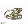 Image 1 : SILVER AMETHYST, PERIDOT AND MOONSTONE