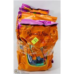 6 BAGS OF RUSSEL STOVER ASSORTED PRALINES