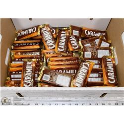 FLAT OF 50 CARAMILK BARS (50G EA)