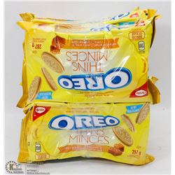 8 PACKS OF OREO GOLDEN COOKIES