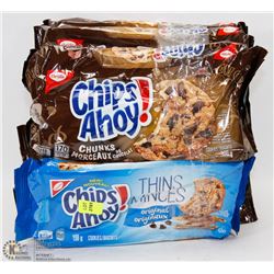 6 ASSORTED PACKS OF CHIPS AHOY COOKIES