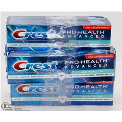 7 TUBES OF CREST GUM PROTECTION TOOTHPASTE
