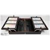 Image 1 : WATER COLOR PAINT BOX W/54 ART STUDIO PAINT