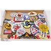 Image 1 : FLAT OF VARIOUS PATCHES.
