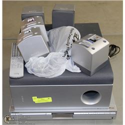 SONY SURROUND SOUND DVD PLAYER WITH 6 SPEAKERS