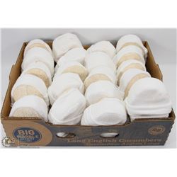 FLAT OF PERSONAL BATH SCRUBBERS