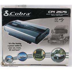 COBRA CP12575 DC- AC INVERTER 2500W