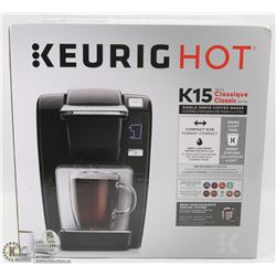 KEURIG HOT K15 CLASSIC COFFEE MAKER