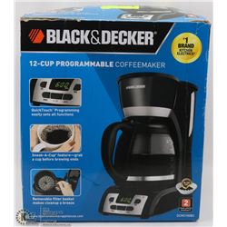 NEW BLACK AND DECKER COFFEE MACHINE