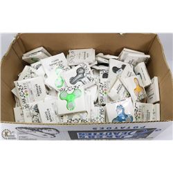 BOX OF NEW FIDGET SPINNERS - ASSORTED