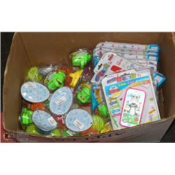 BOX OF KIDS TOYS