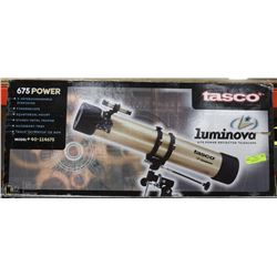 TASCO TELESCOPE WITH ACCESSORIES IN BOX