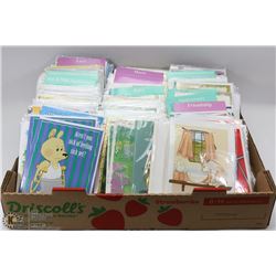 FLAT OF ASSORTED GREETING CARDS