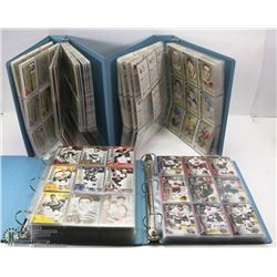LOT OF 4 BINDERS OF HEROES AND PROSPECTS HOCKEY