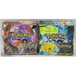 2 BOXES OF POKÉMON GO TRADING CARDS - 36 PACKS PER