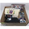 Image 1 : BOX OF OILERS COLLECTIBLES
