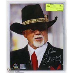 SIGNED DON CHERRY PHOTO WITH COA.