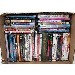BOX W/ 41 DVDS. INCLUDES COLLECTIBLE