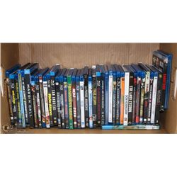 BOX WITH 41 BLURAY MOVIES