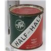 Image 1 : 14OZ HALF AND HALF TOBACCO TIN