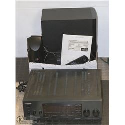 KENWOOD SUBWOOFER WITH RECEIVER AND LG