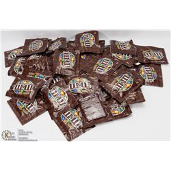 LOT OF 50-13GRAM BAGS OF M&M'S CHOCOLATE