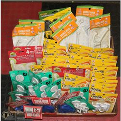 FLAT OF ASSORTED HOOKS