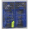Image 1 : SAE & METRIC TAP AND DIE SETS - BOTH MISSING PIECE