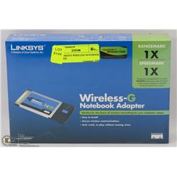 NEW LINKSYS WIRELESS NOTEBOOK ADAPTER