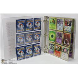 BINDER OF POKÉMON CARDS