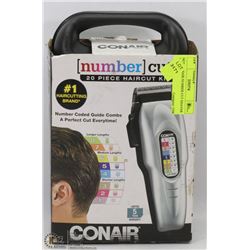 NEW CONAIR NUMBER CUT SHAVER SYSTEM