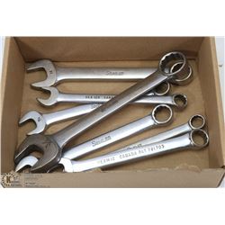 LOT OF 7 SNAP-ON WRENCHES